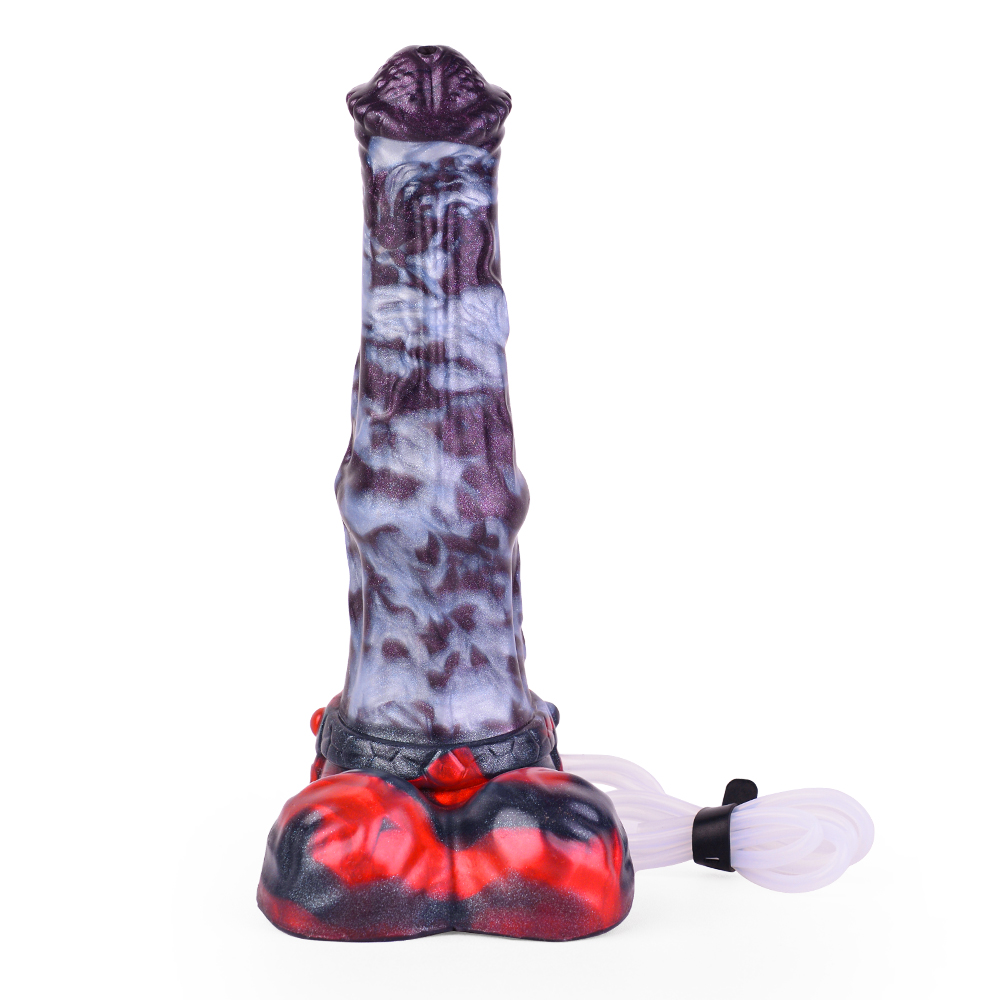 (image for) Squirting Alien Beast Night Elf 9.3" Dildo - B