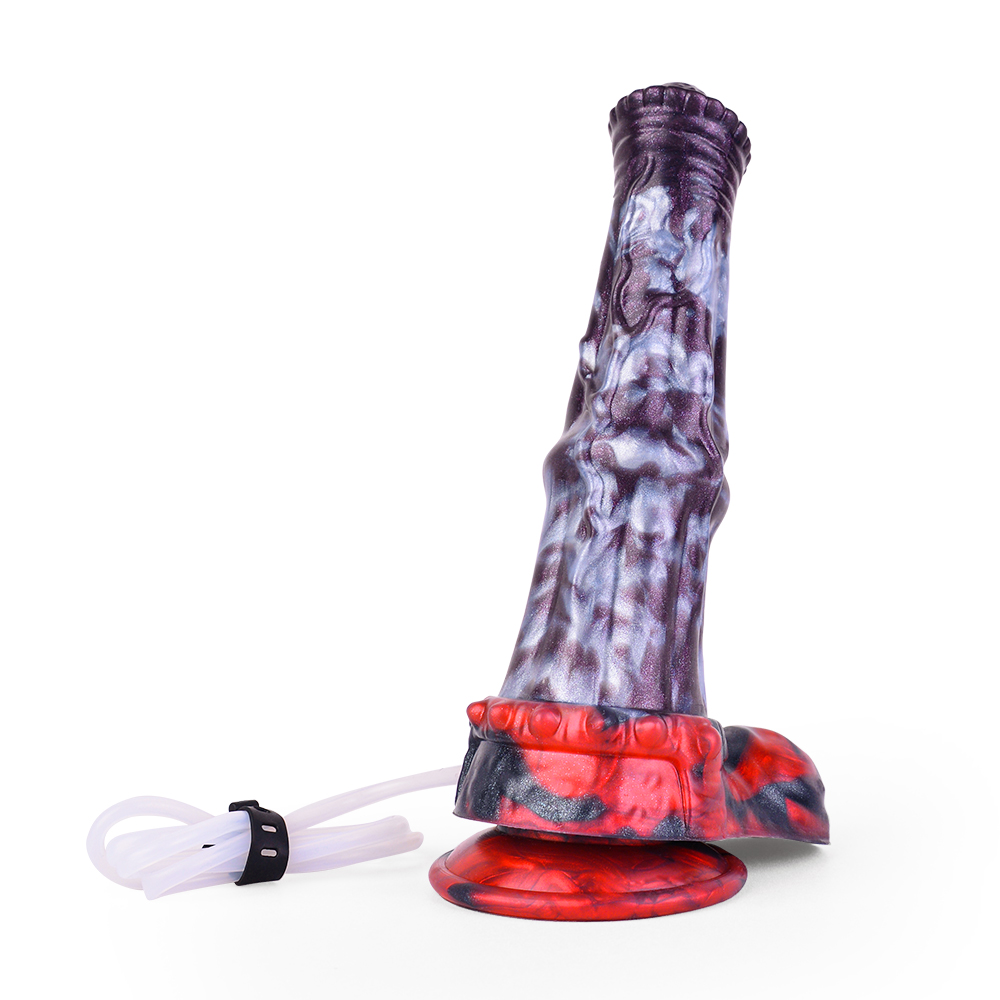(image for) Squirting Alien Beast Night Elf 9.3" Dildo - B