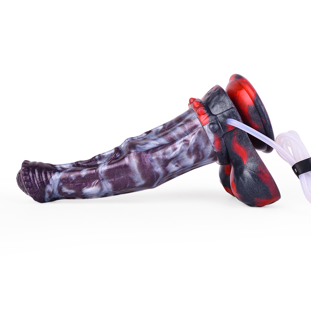 (image for) Squirting Alien Beast Night Elf 9.3" Dildo - B