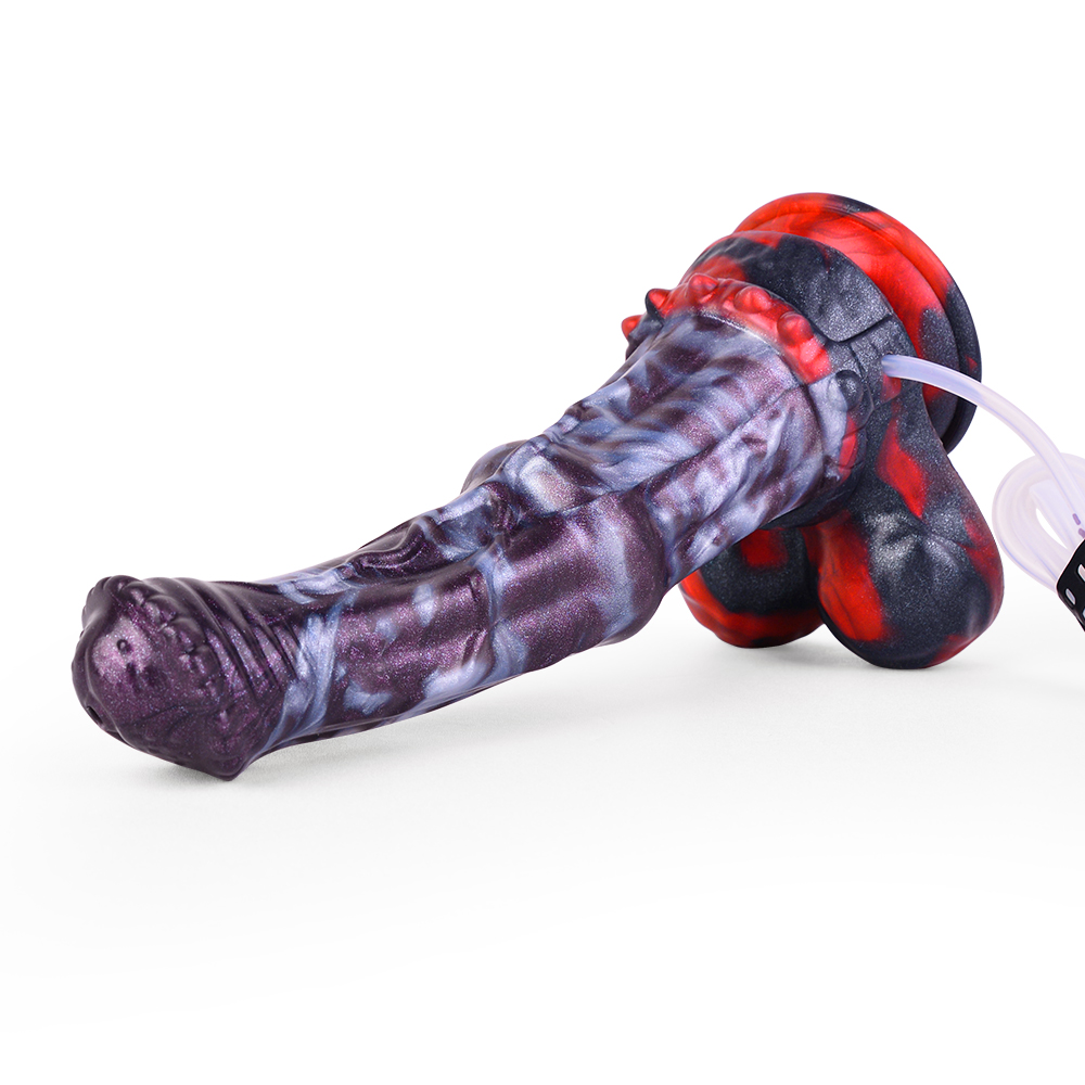 (image for) Squirting Alien Beast Night Elf 9.3" Dildo - B