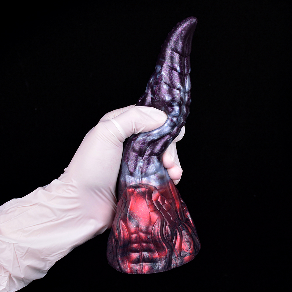 (image for) Alien Beast Night Elf 8.2" Dildo - D