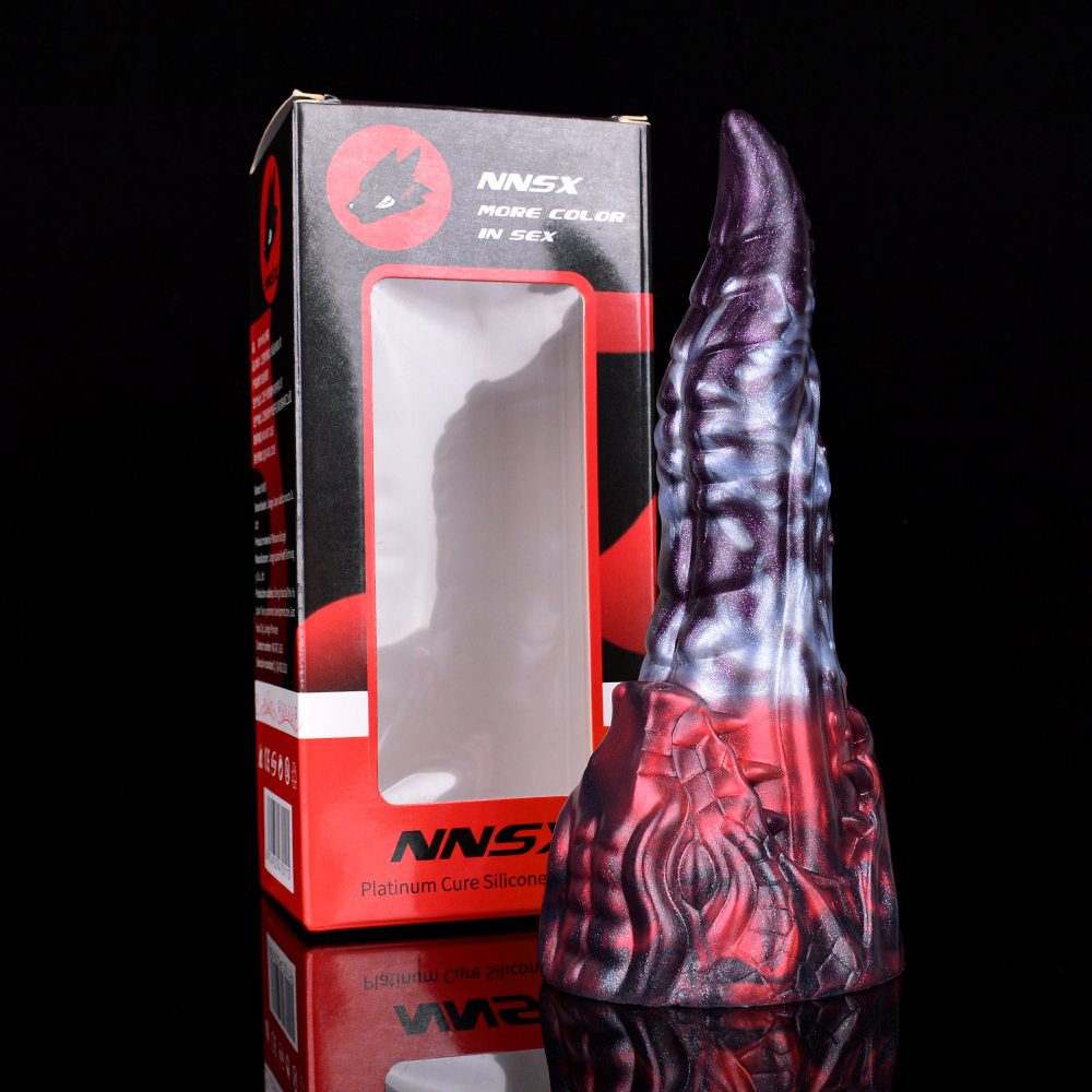 (image for) Alien Beast Night Elf 8.2" Dildo - D
