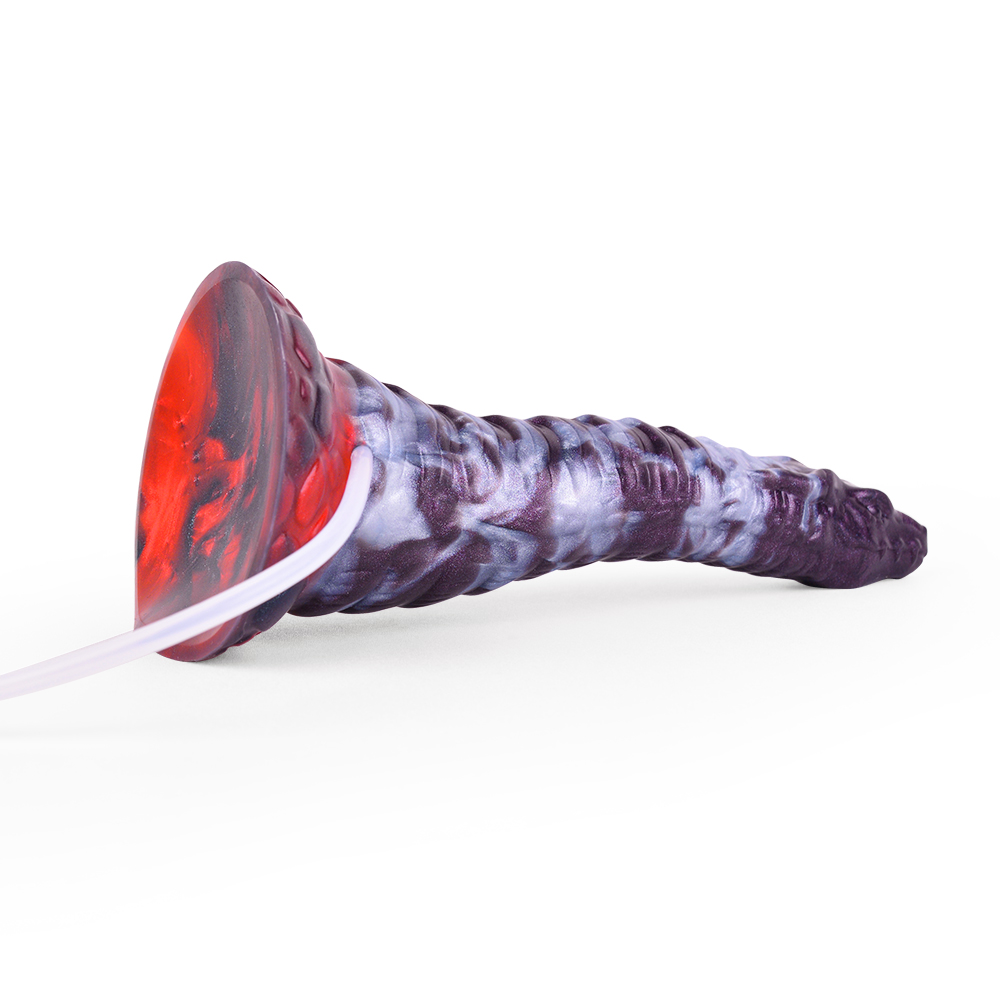 (image for) Squirting Alien Beast Night Elf 9.8" Dildo - E