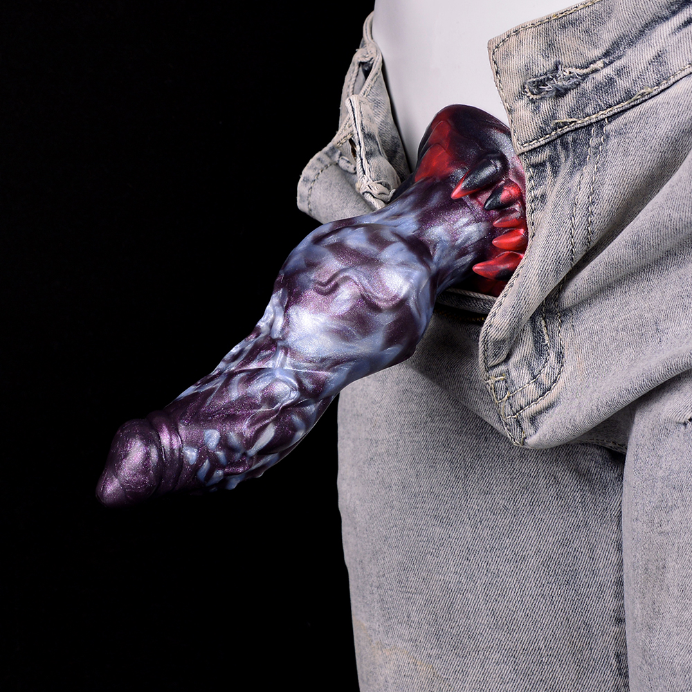 (image for) Alien Beast Night Elf 7.3" Dildo - G