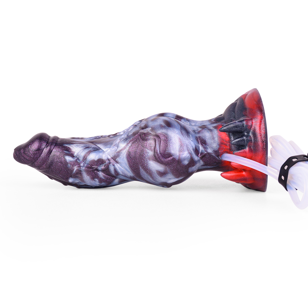 (image for) Squirting Alien Beast Night Elf 7.3" Dildo - G