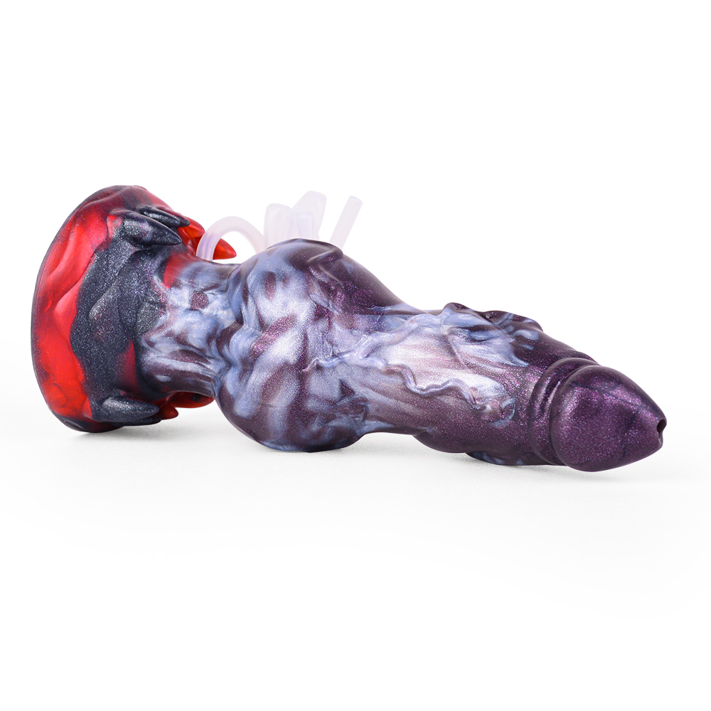 (image for) Squirting Alien Beast Night Elf 7.3" Dildo - G