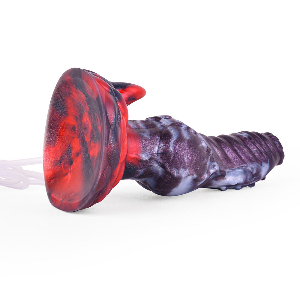 (image for) Squirting Alien Beast Night Elf 7.7" Dildo - J
