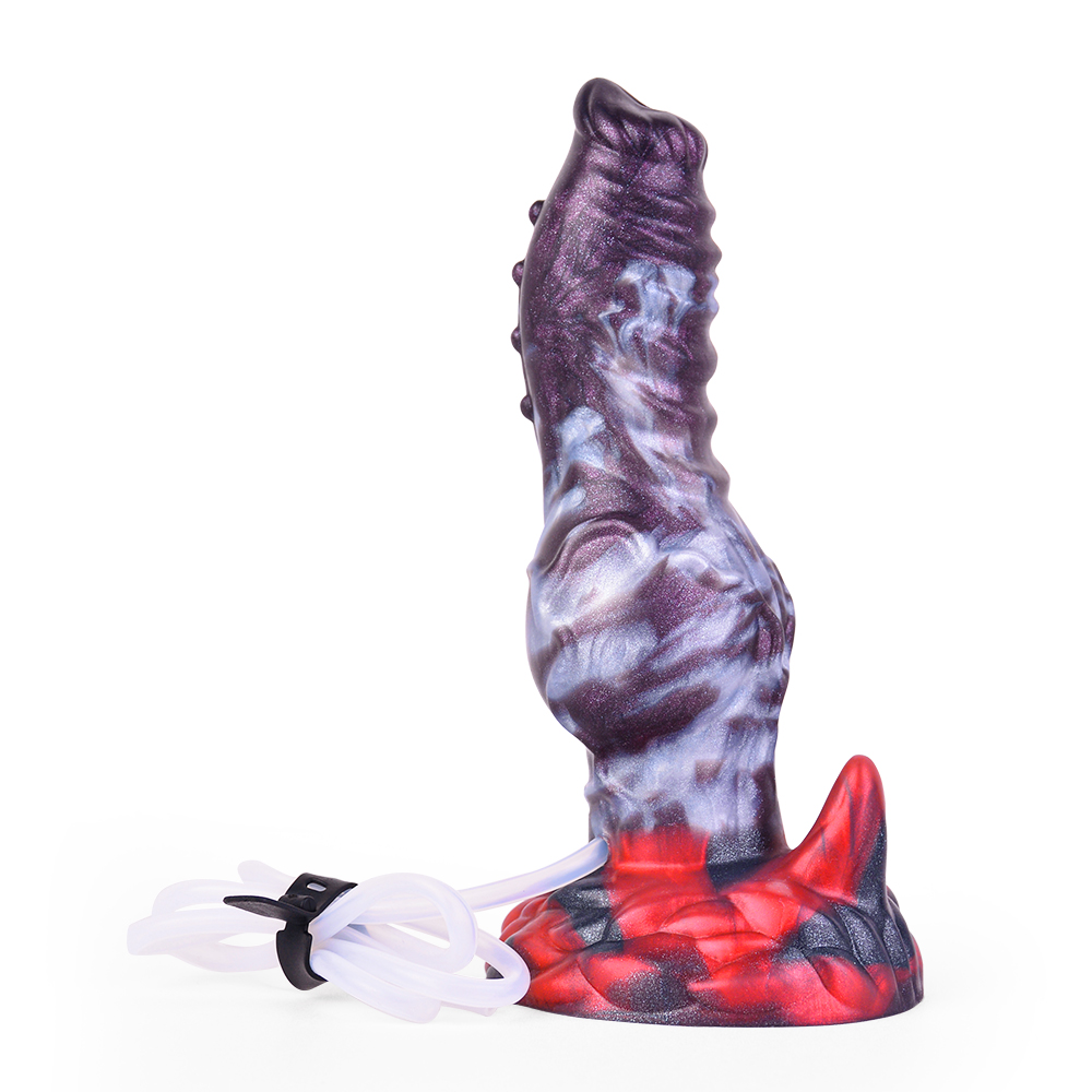 (image for) Squirting Alien Beast Night Elf 7.7" Dildo - J