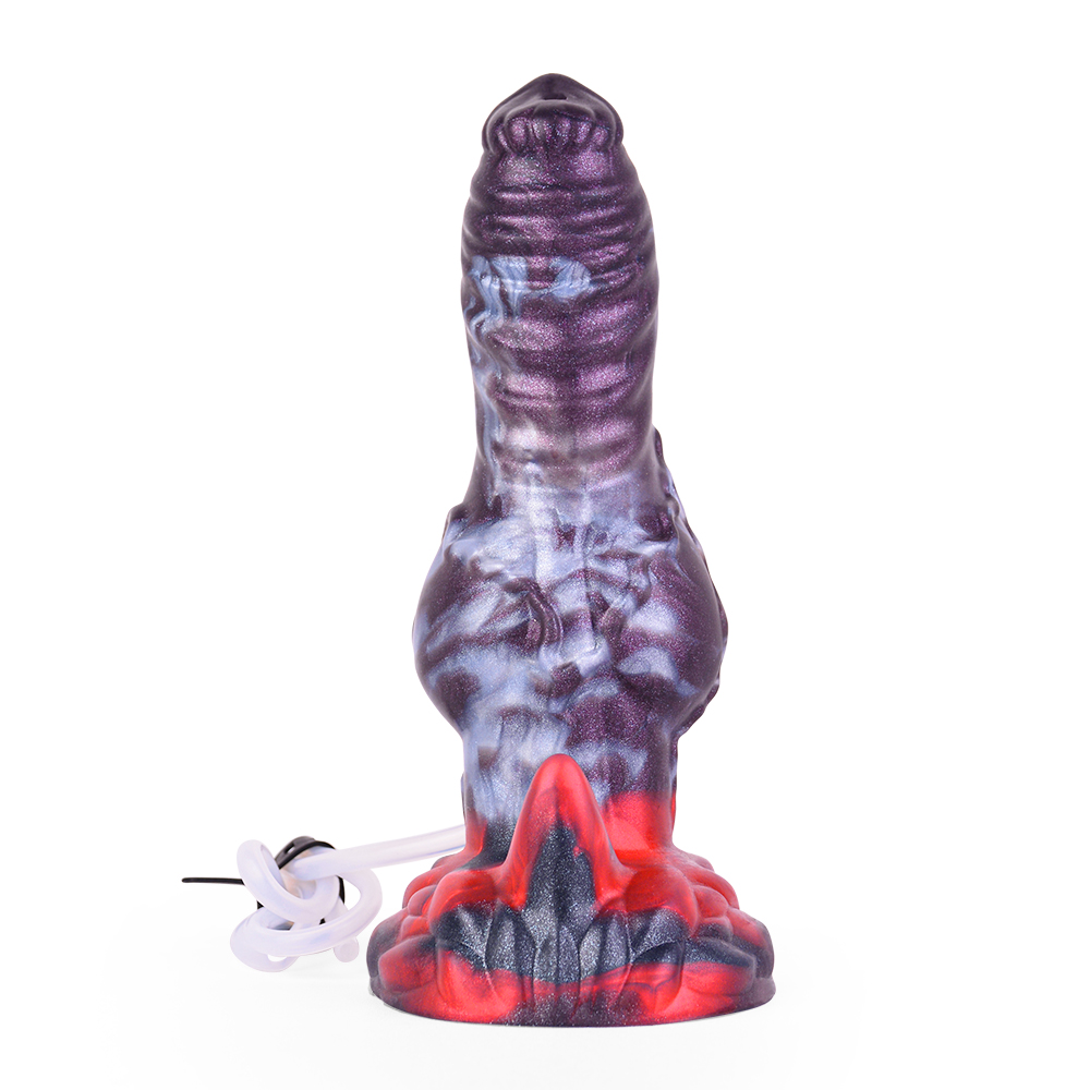 (image for) Squirting Alien Beast Night Elf 7.7" Dildo - J