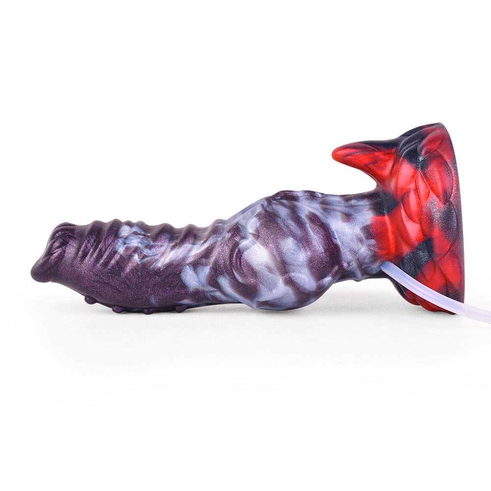 (image for) Squirting Alien Beast Night Elf 7.7" Dildo - J