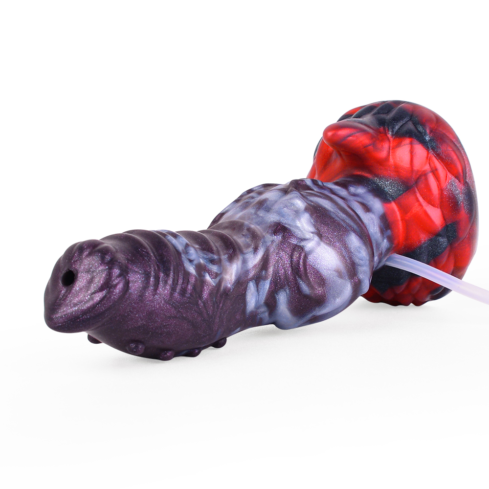 (image for) Squirting Alien Beast Night Elf 7.7" Dildo - J