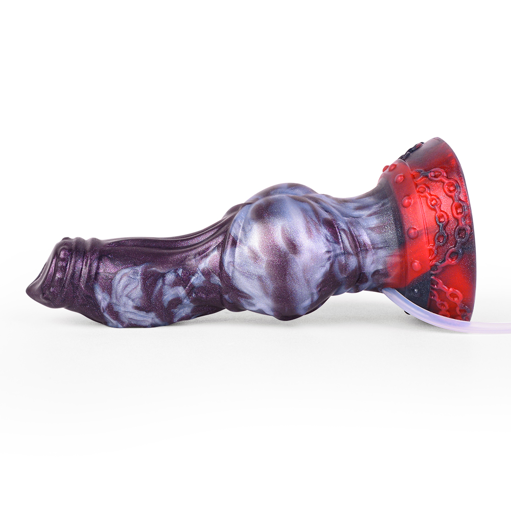 (image for) Squirting Alien Beast Night Elf 7.9" Dildo - K