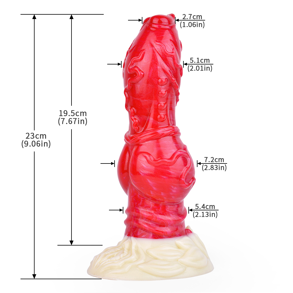 (image for) Hellfire Devils Silicone 9" Horse Dick