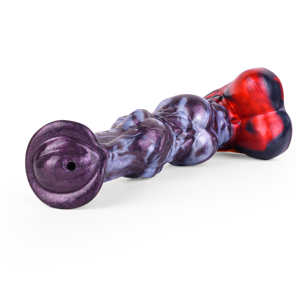 (image for) Squirting Alien Beast Night Elf 10.2" Dildo - L
