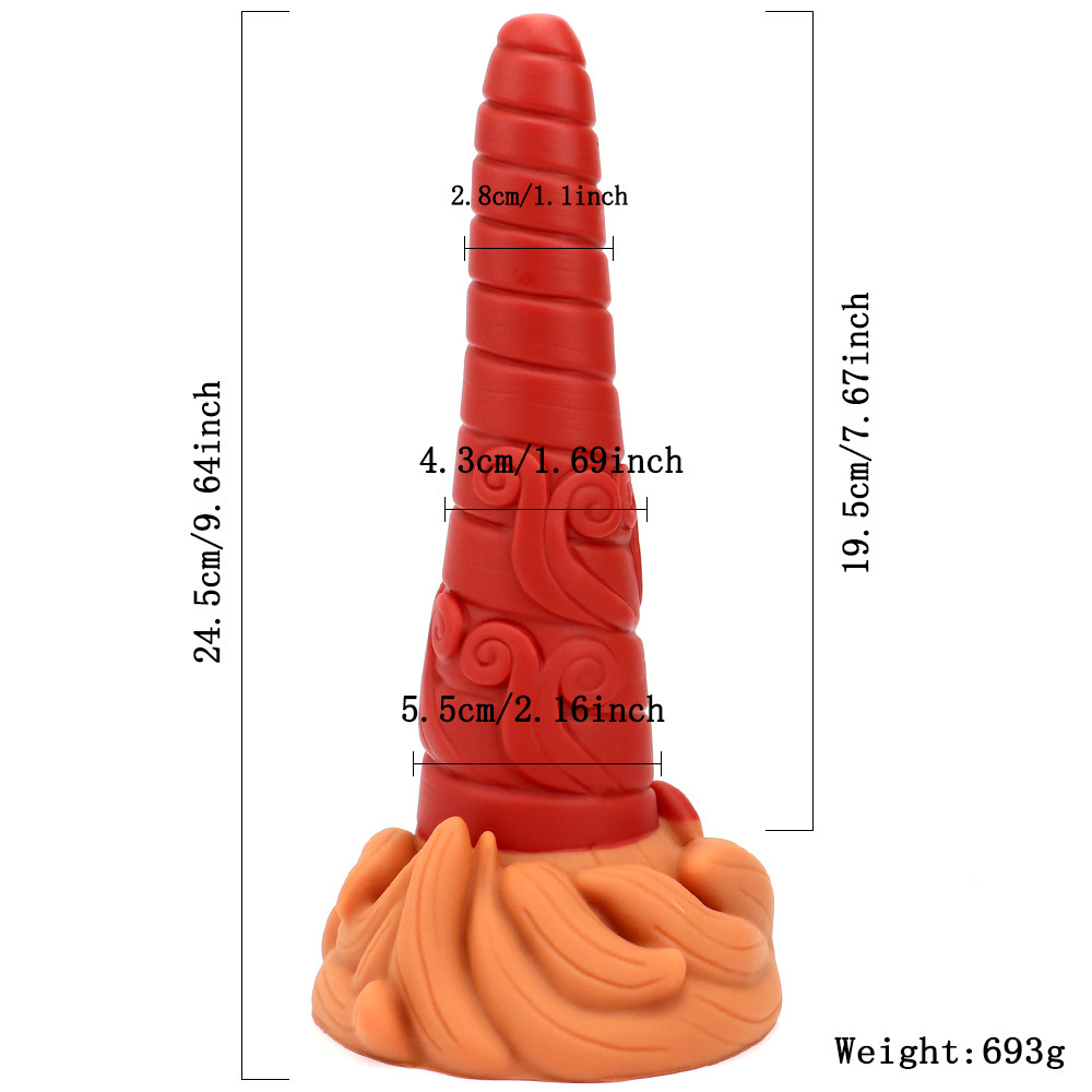 (image for) Red Devils Liquid Silicone Butt Plug - E