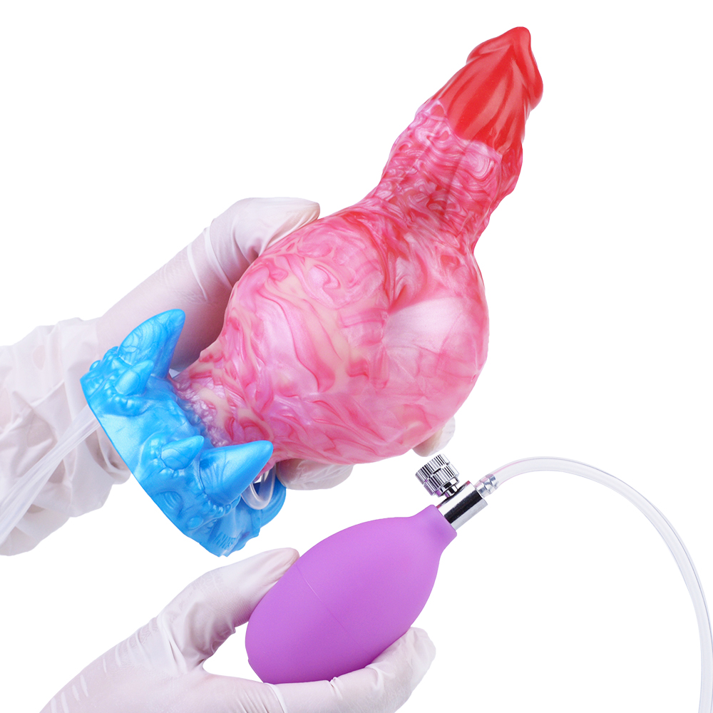(image for) Squirting & Inflatable Monster Dildo - B