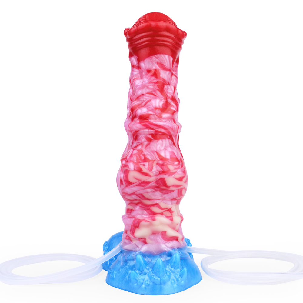 (image for) Squirting & Inflatable Monster Dildo - E