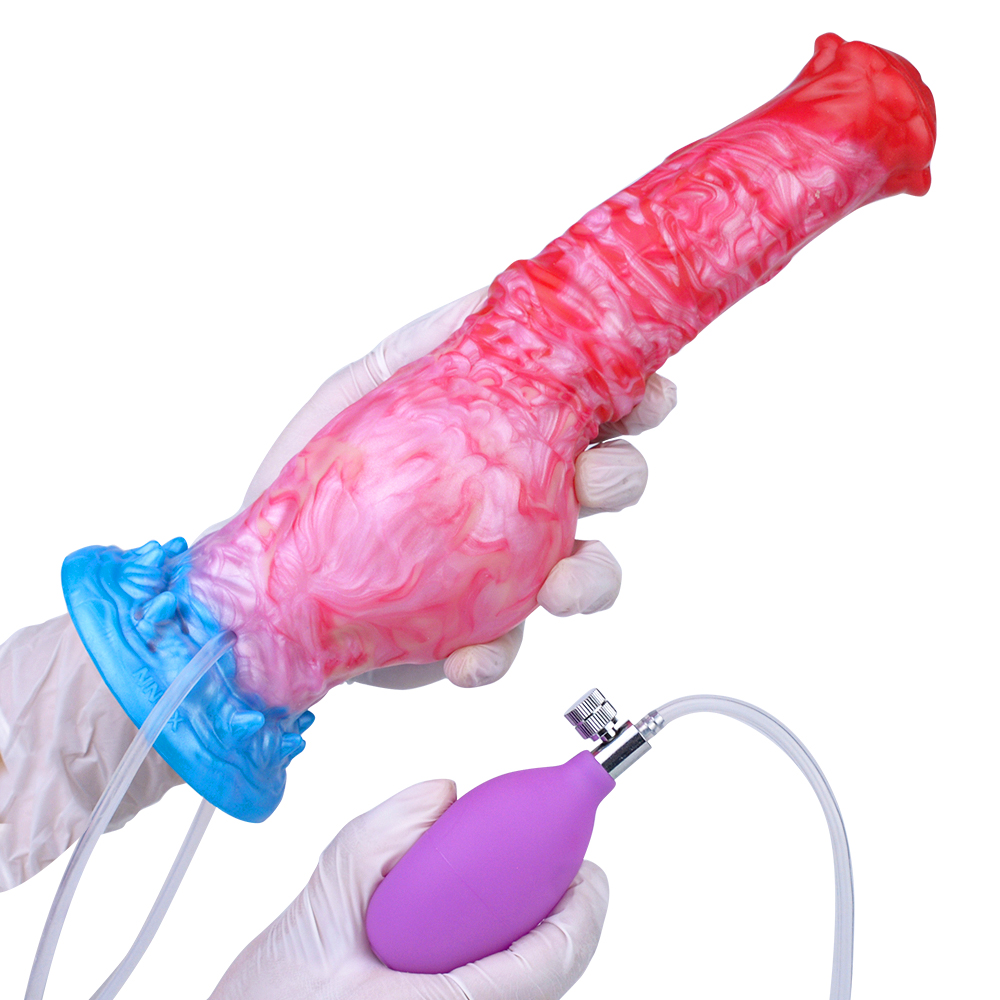 (image for) Squirting & Inflatable Monster Dildo - J