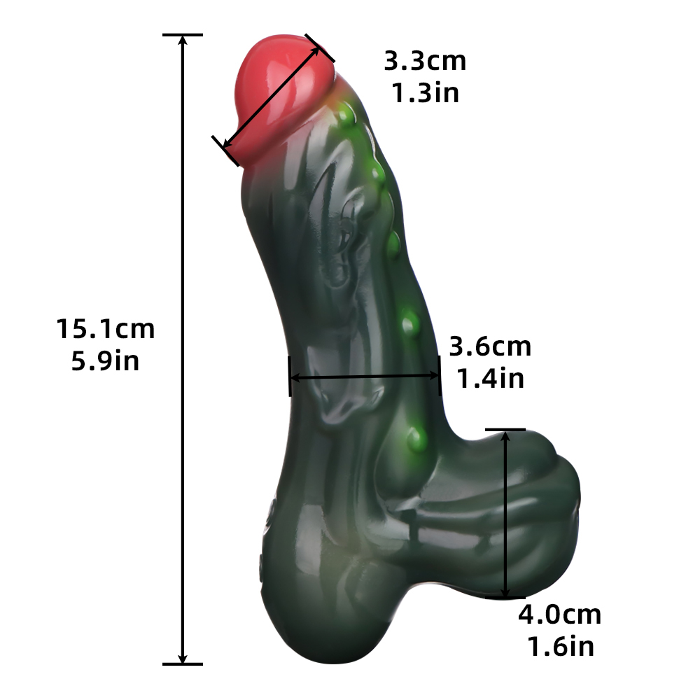 (image for) Testicle Monster Dildo Vibrator - 01