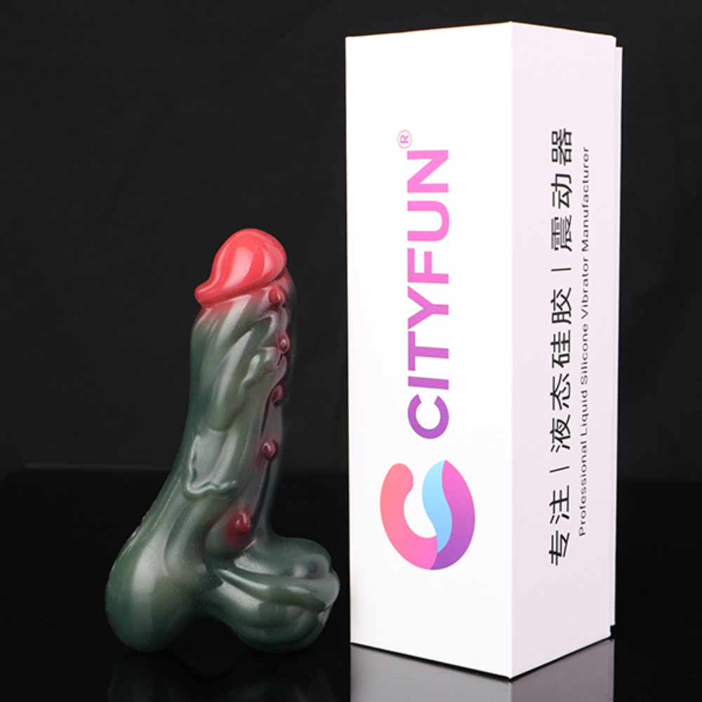 (image for) Testicle Monster Dildo Vibrator - 01