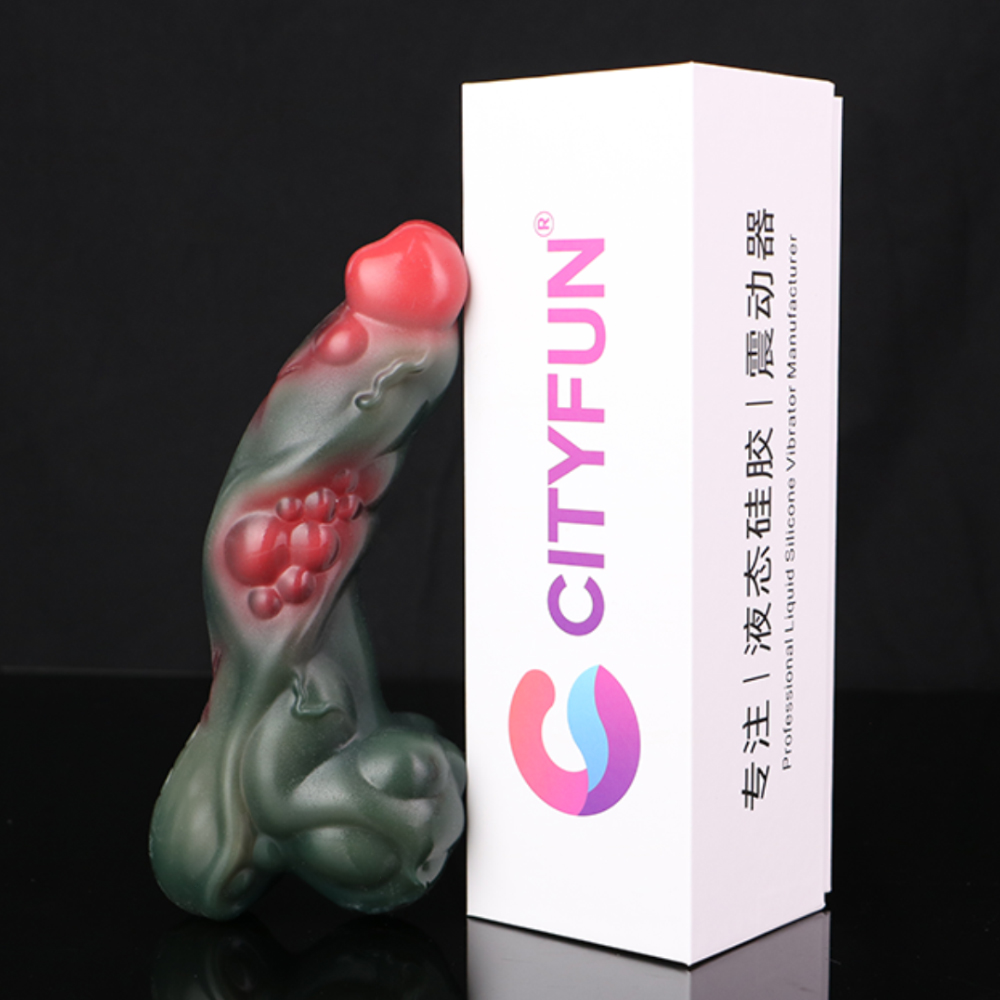 (image for) Testicle Monster Dildo Vibrator - 02