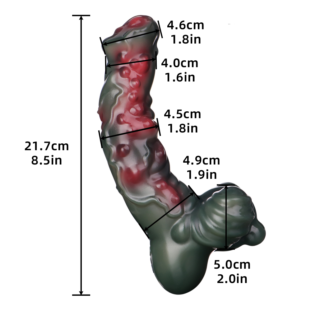 (image for) Testicle Monster Dildo Vibrator - 03
