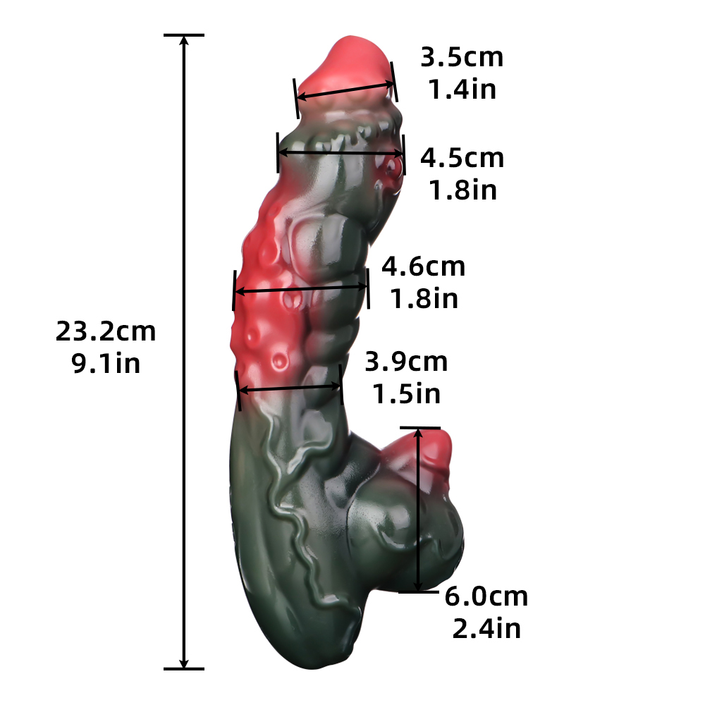 (image for) Testicle Monster Dildo Vibrator - 05