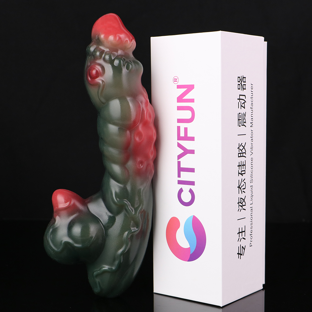 (image for) Testicle Monster Dildo Vibrator - 05