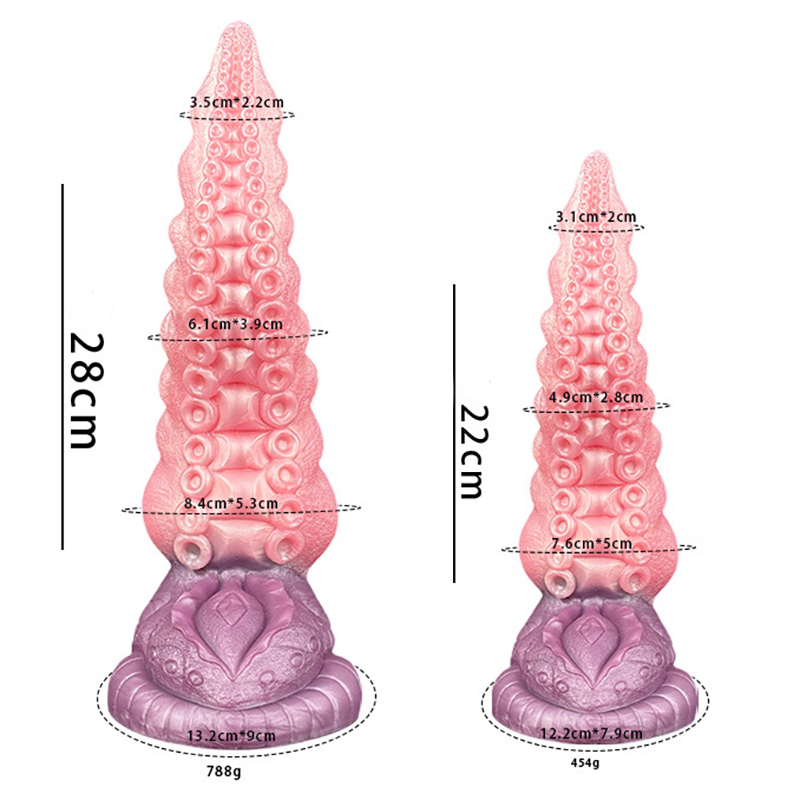 (image for) Octopus Tentacle Tongue Dildo