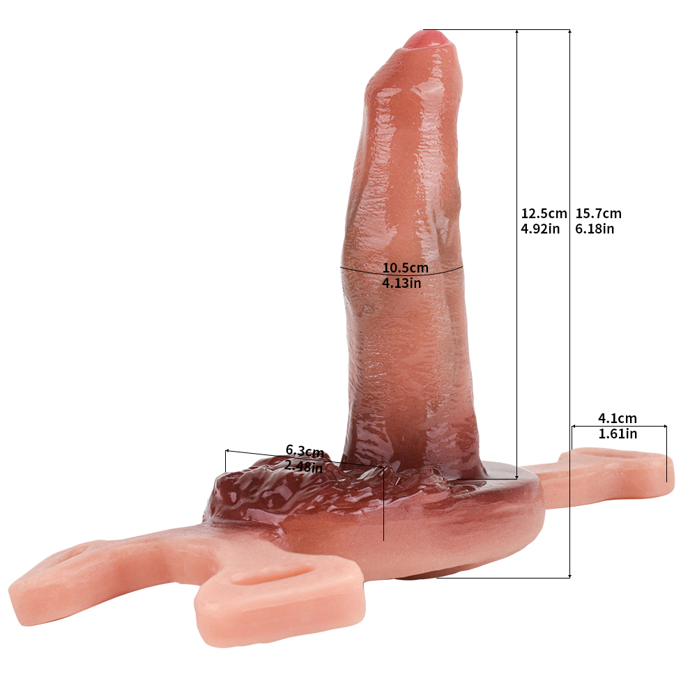 (image for) Vibrating Realistic Dildo Grinder