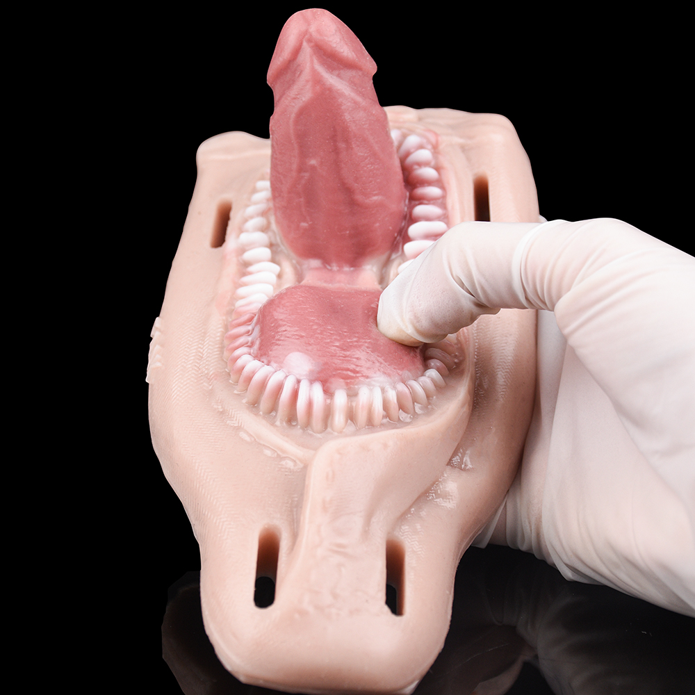 (image for) Strap On Dildo Sex Grinder with Teeth