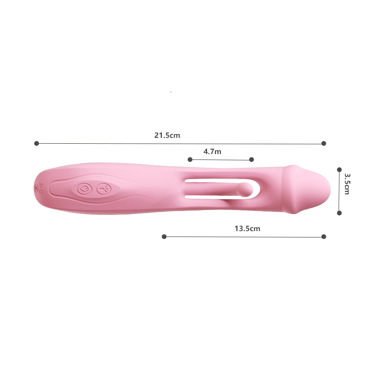 (image for) Tongue Slapping Dildo Vibrator