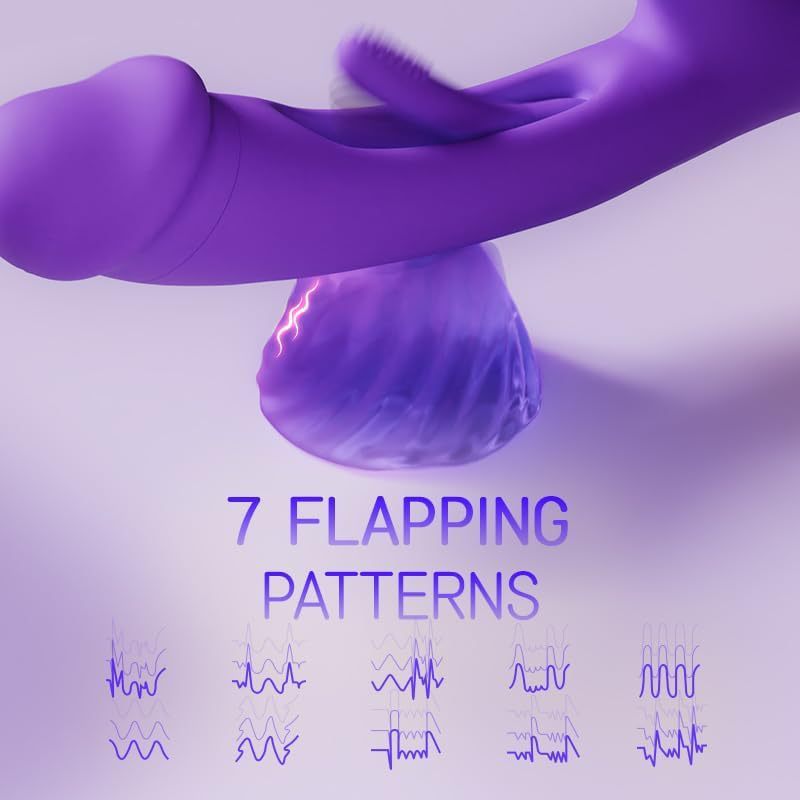 (image for) Flapping Vibrator with G Spot Vibration & Clitoral Tapping