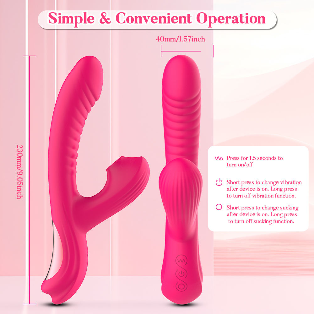 (image for) G Spot Wiggling Suction Vibrator