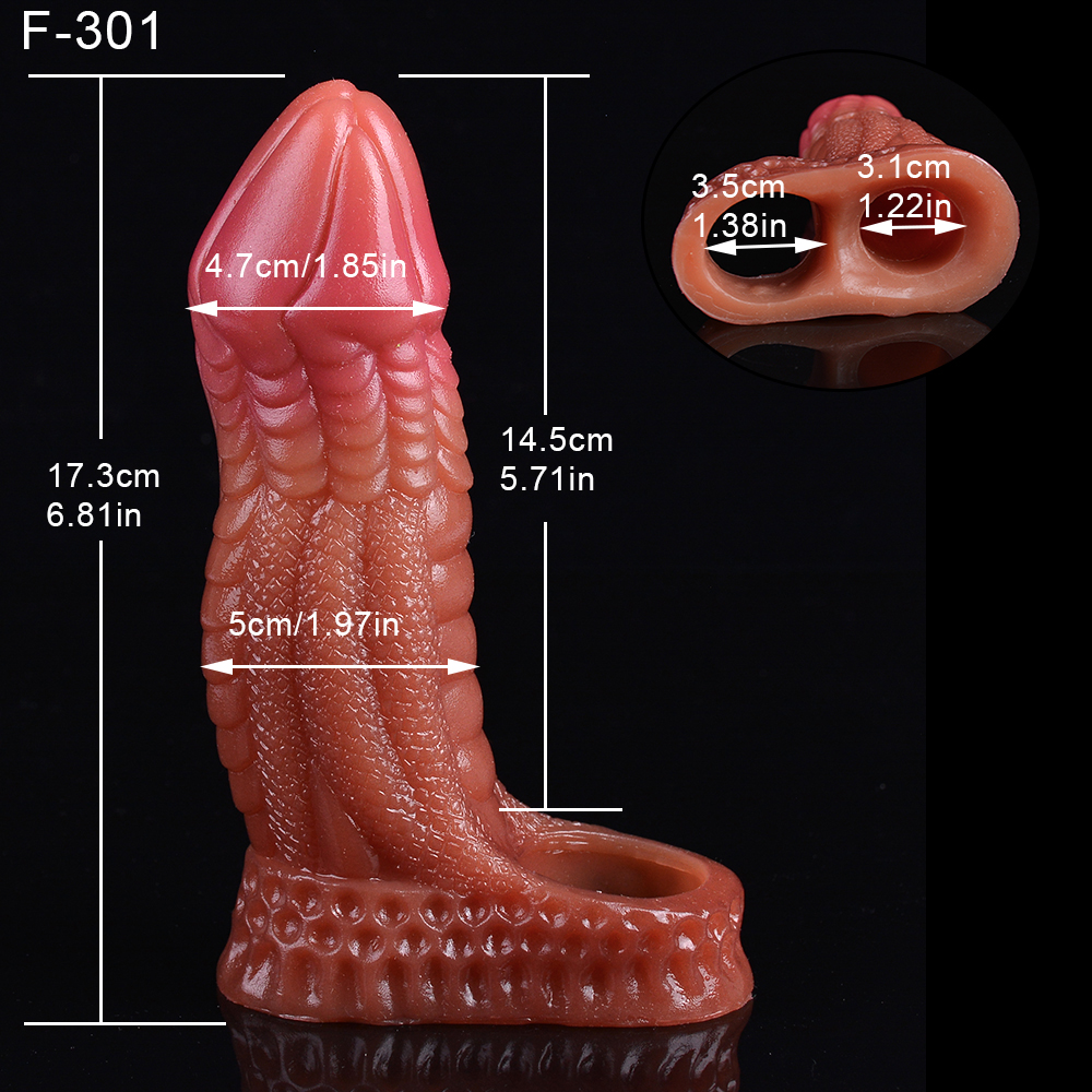 (image for) Lizard Flesh Cock Extension Sleeve