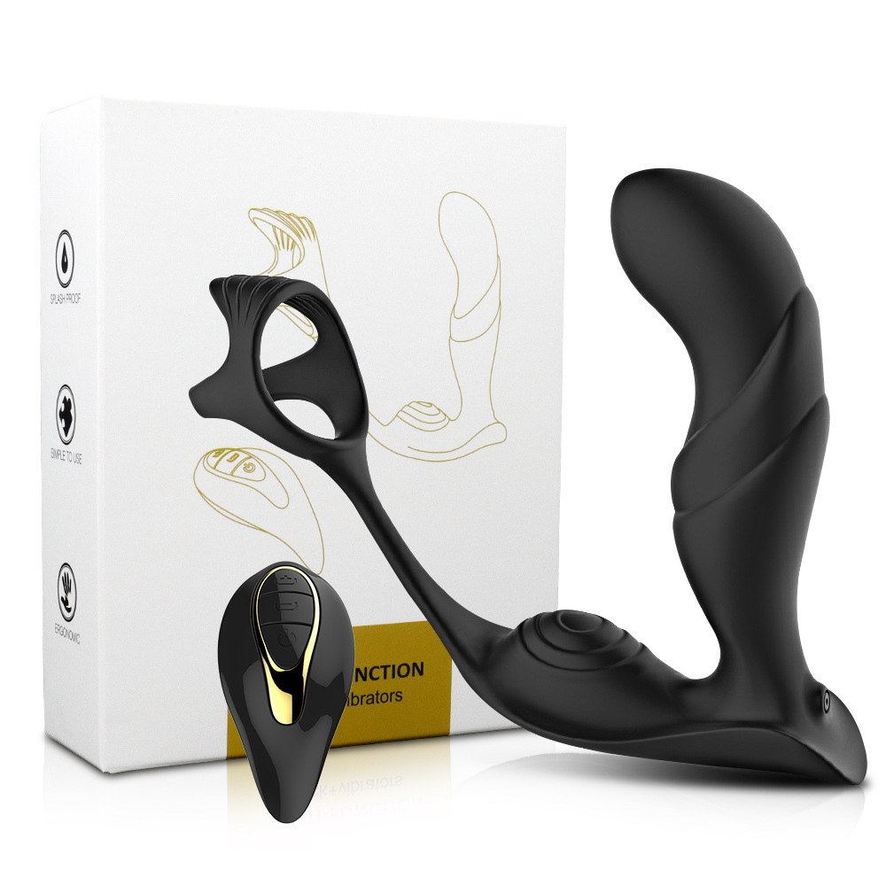 (image for) Black Whirlwind Vibrating Prostate Massager