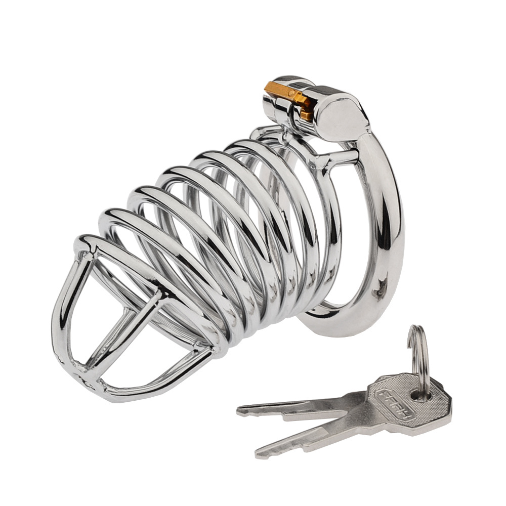 (image for) Male Chastity Bird Cage with Catheter