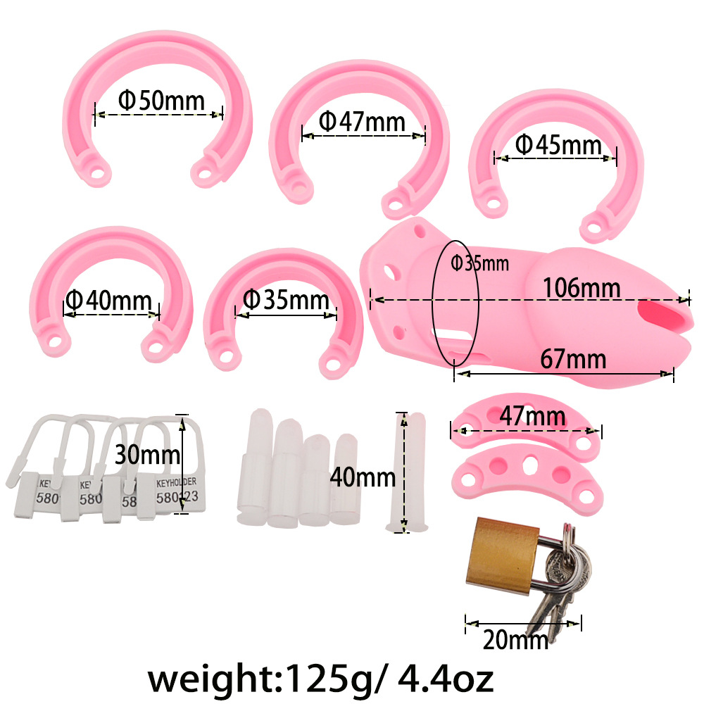 (image for) Soft Silicone Chastity Cage