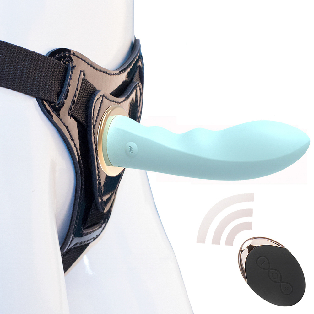 (image for) Screw Strap-On Dildo Vibrator