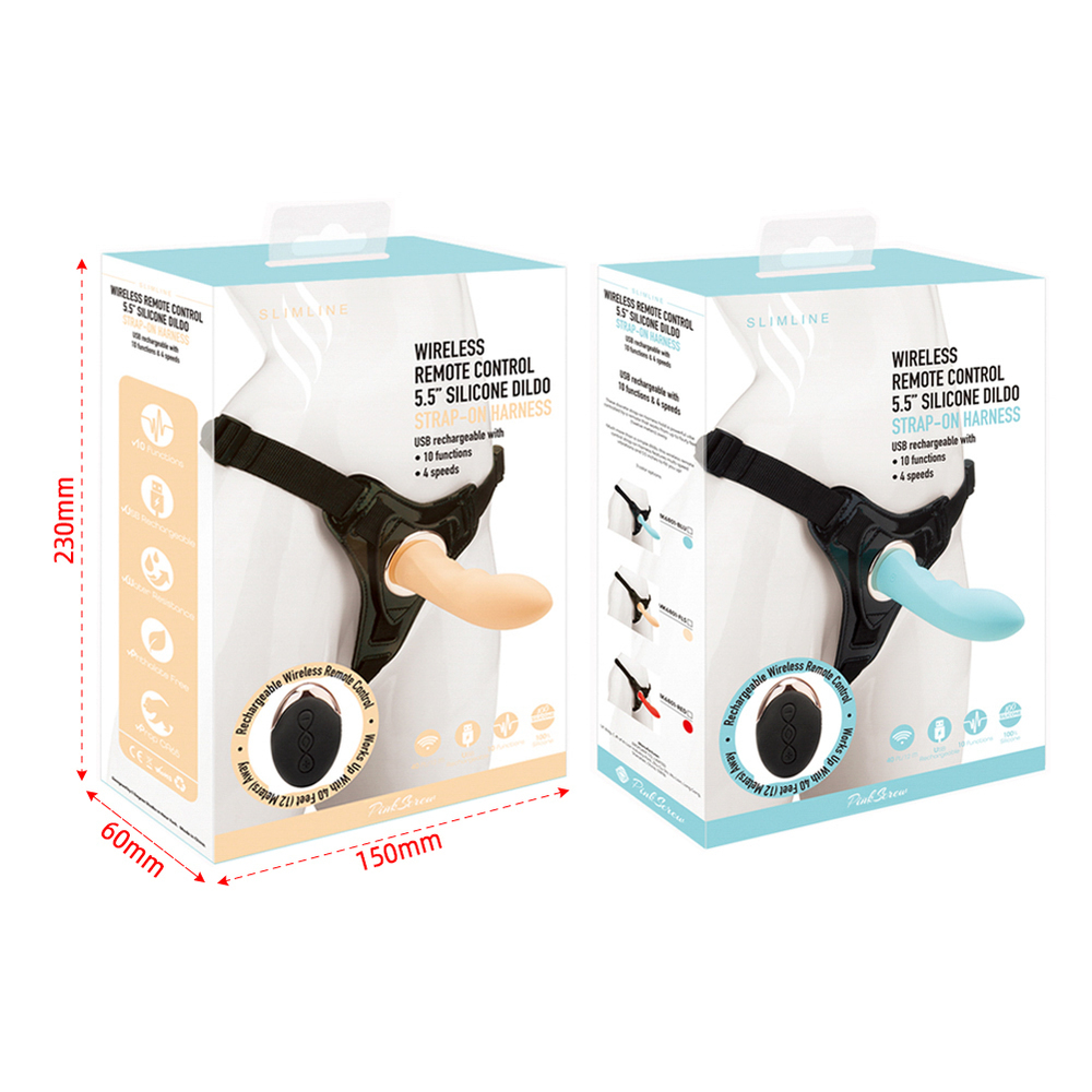 (image for) Screw Strap-On Dildo Vibrator