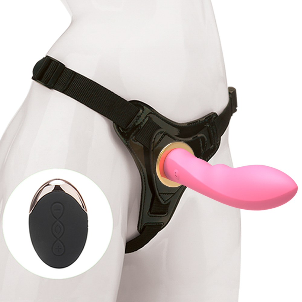 (image for) Screw Strap-On Dildo Vibrator