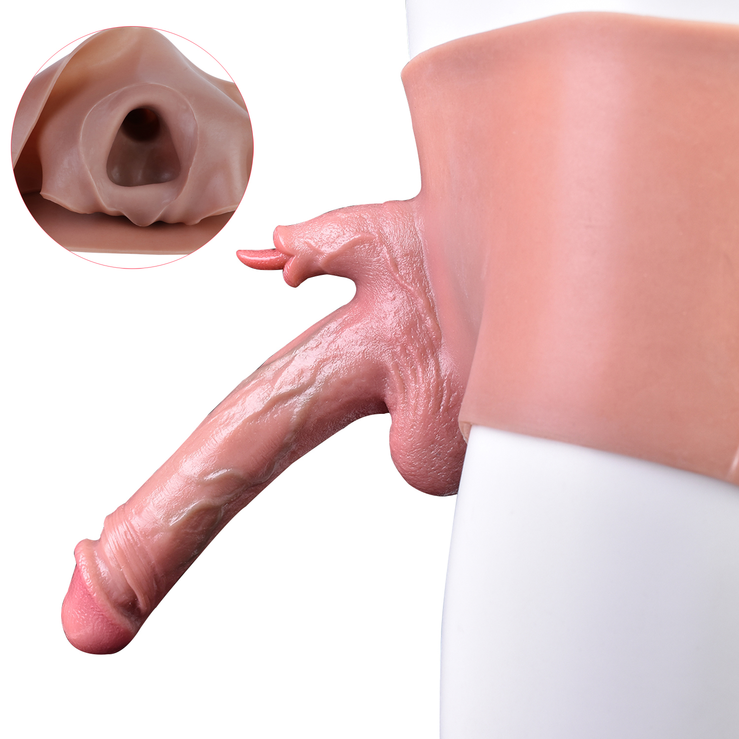 Realistic Cock Sleeve Underwear - D