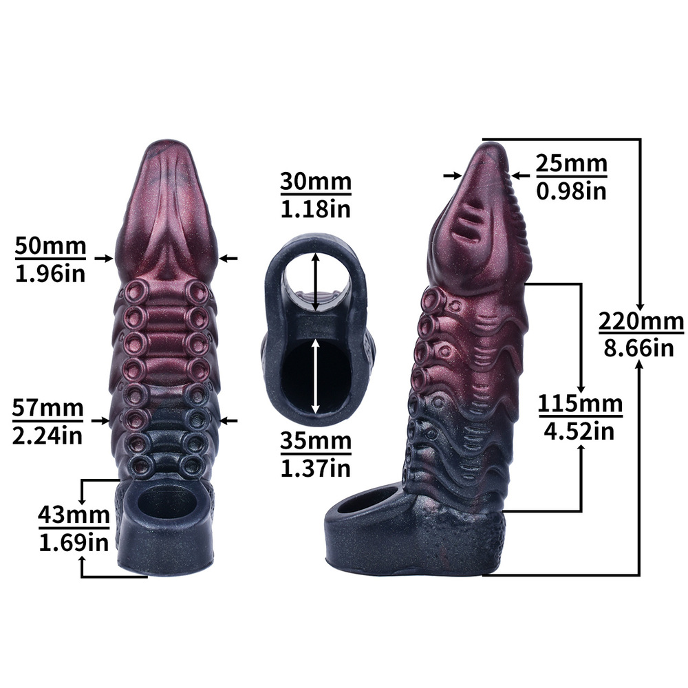 (image for) Monster Penis Extension Sleeve
