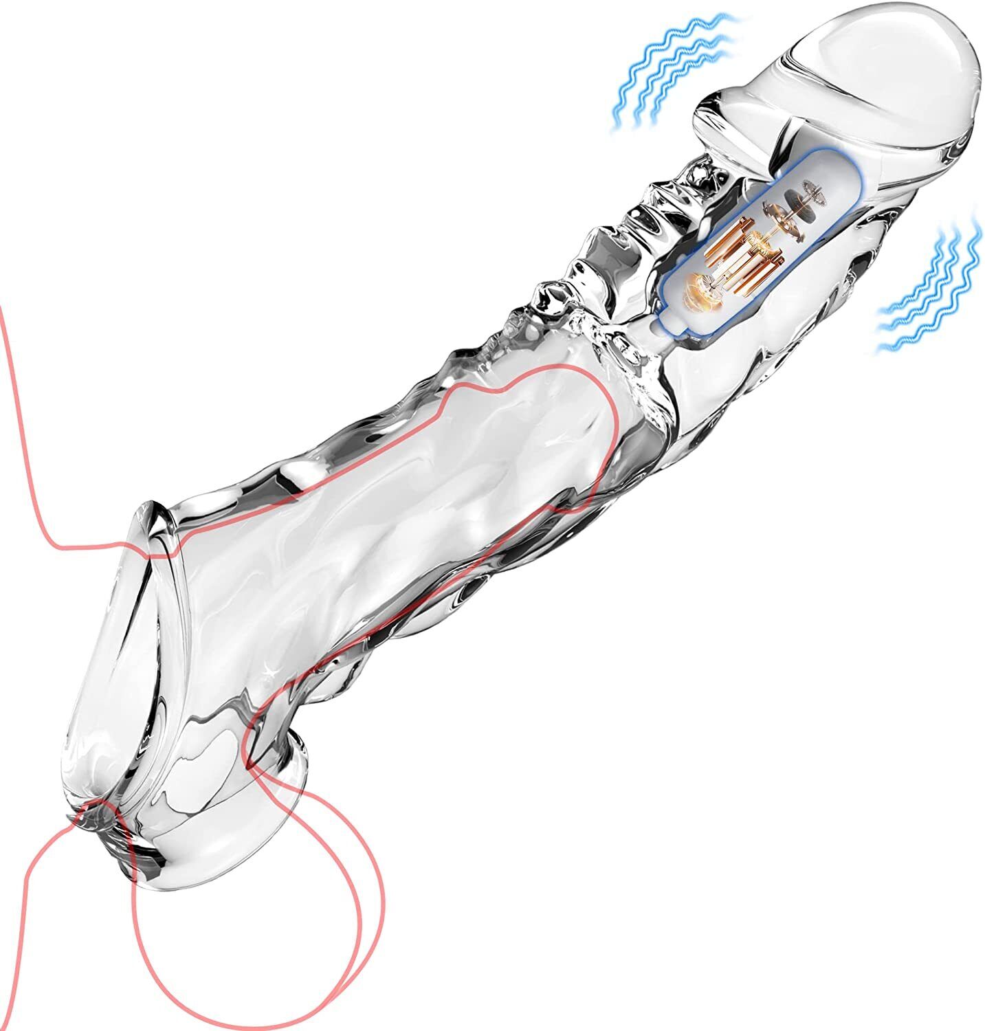 (image for) Penis Extension Vibrating Sleeve