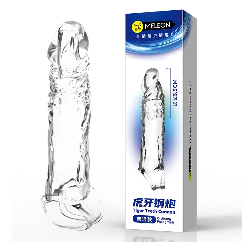 (image for) Tiger Teeth Penis Extender Cock Sleeve