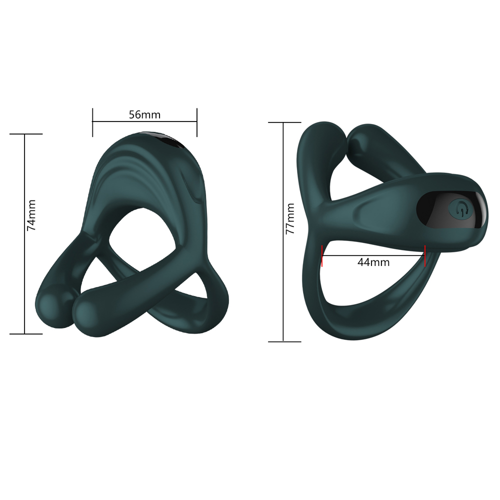 (image for) Lust Vibration Tripe Cock Ring