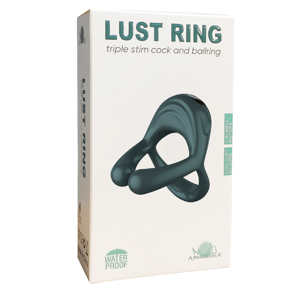 (image for) Lust Vibration Tripe Cock Ring