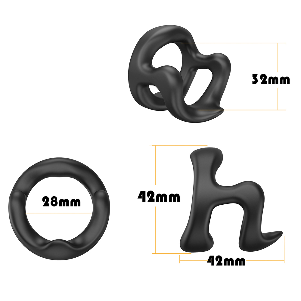 (image for) Penis Ring H Model Cock Rings