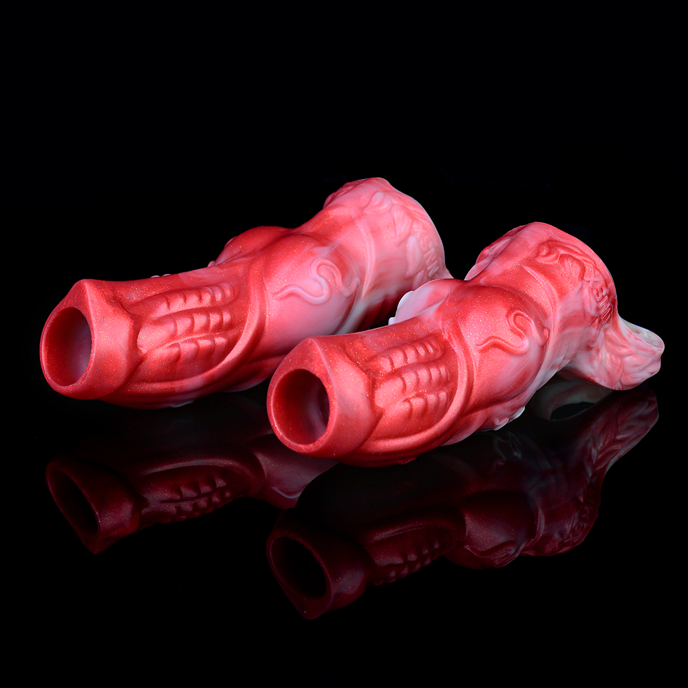 (image for) Flame Lifelike Penis Sleeve - A