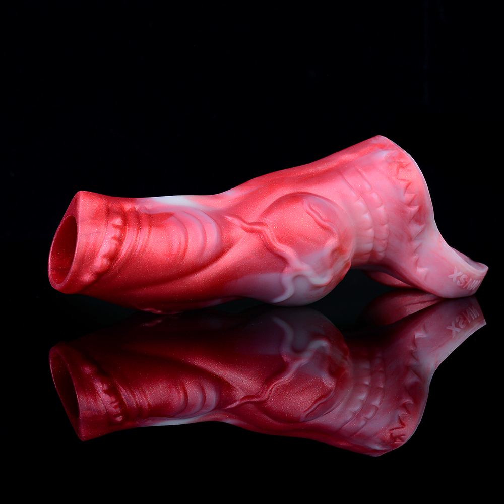 (image for) Flame Lifelike Penis Sleeve - B